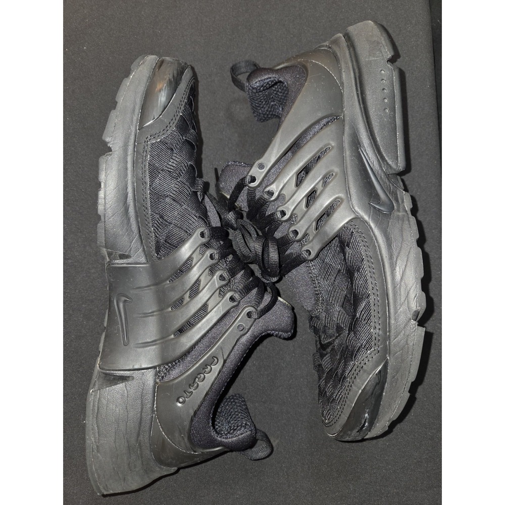 Nike Air Presto‎ SE Triple Black Sneakers Woven Shoes 848186-400 Mens Size 11